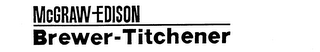 MCGRAW-EDISON BREWER-TITCHENER logo