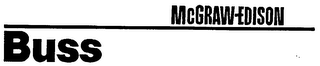 MCGRAW-EDISON BUSS logo