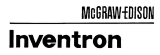 MCGRAW EDISON INVENTRON logo