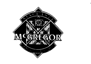 MCGREGOR COORDINATED SPORTSWEAR SINCE 1921