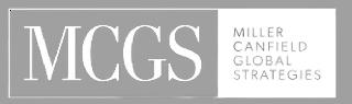 MCGS MILLER CANFIELD GLOBAL STRATEGIES logo