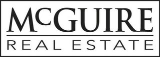 MCGUIRE REAL ESTATE logo