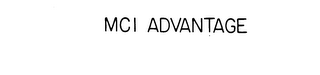 MCI ADVANTAGE logo