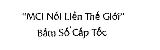 "MCI NOI LIEN THE GLOI" BAM SO CAP TOC logo