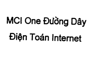 MCI ONE DUONG DAY DIEN TOAN INTERNET logo