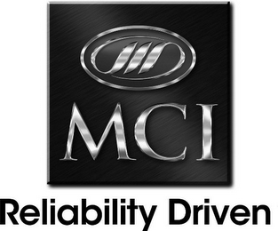 MCI RELIABILITY DRIVEN logo