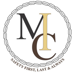 MCI SAFETY FIRST, LAST & ALWAYS logo