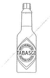 MCILHENNY CO. TABASCO PEPPER SAUCE logo
