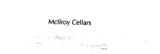 MCILROY CELLARS logo