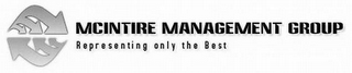 MCINTIRE MANAGEMENT GROUP REPRESENTING ONLY THE BEST logo