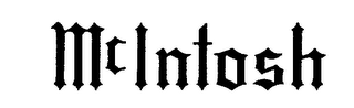 MCINTOSH logo