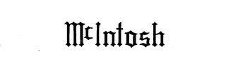 MCINTOSH logo
