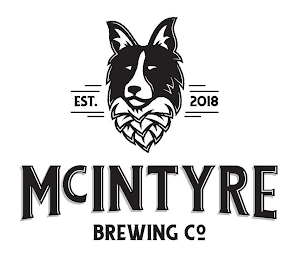 MCINTYRE BREWING CO EST. 2018 logo