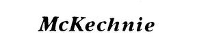 MCKECHNIE logo