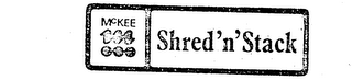 MCKEE SHRED 'N' STACK logo