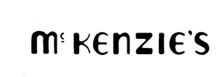 MCKENZIE'S logo