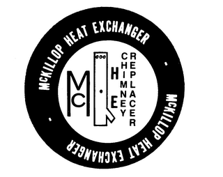 MCKILLOP HEAT EXCHANGER MC HE CHIMNEY REPLACER logo