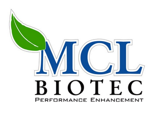 MCL BIOTEC - PERFORMANCE ENHANCEMENT logo