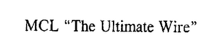 MCL "THE ULTIMATE WIRE" logo