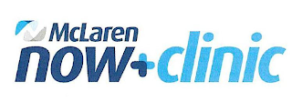 MCLAREN NOW + CLINIC logo