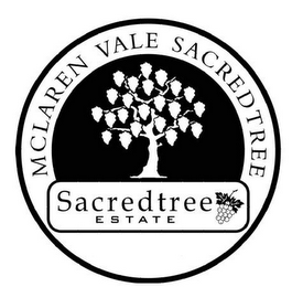 MCLAREN VALE SACREDTREE SACREDTREE E S T A T E logo