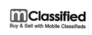 MCLASSIFIED BUY & SELL WITH MOBILE CLASSIFIEDS logo