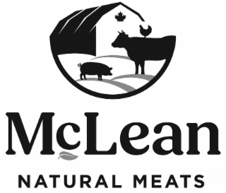 MCLEAN NATURAL MEATS logo