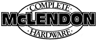 MCLENDON · COMPLETE · · HARDWARE · logo