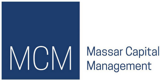 MCM MASSAR CAPITAL MANAGEMENT logo