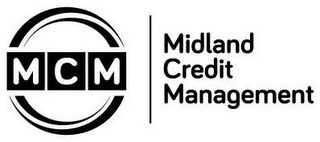 MCM MIDLAND CREDIT MANAGEMENT logo