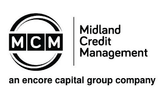 MCM MIDLAND CREDIT MANAGEMENT AN ENCORECAPITAL GROUP COMPANY logo
