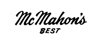 MCMAHON'S BEST logo