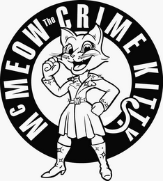 MCMEOW THE CRIME KITTY M logo