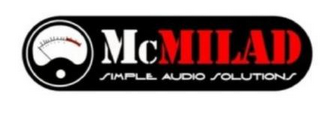 MCMILAD SIMPLE AUDIO SOLUTIONS logo