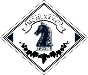 MCMLXXXVII SUMMERS logo
