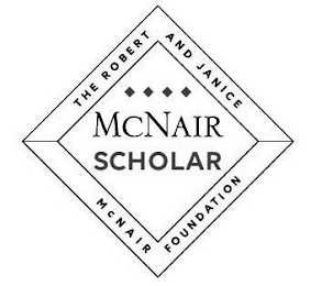 MCNAIR SCHOLAR THE ROBERT AND JANICE MCNAIR FOUNDATION logo