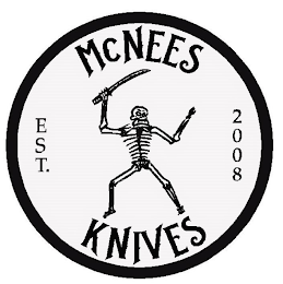 MCNEES KNIVES EST. 2008 logo