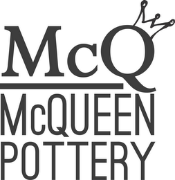 MCQ MCQUEEN POTTERY logo
