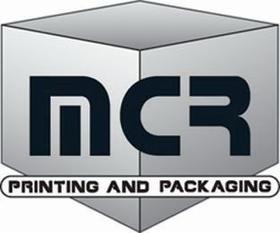 MCR PRINTING AND PACKAGING logo
