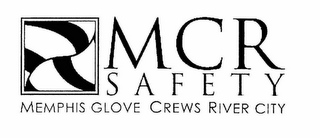 MCR SAFETY MEMPHIS GLOVE CREWS RIVER CITY logo