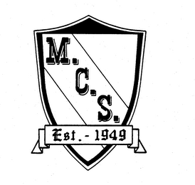 M.C.S. EST.-1949 logo