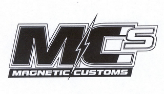 MCS MAGNETIC CUSTOMS logo
