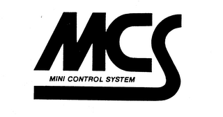 MCS MINI CONTROL SYSTEM logo
