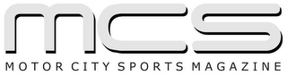 MCS MOTOR CITY SPORTS MAGAZINE logo