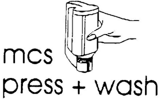 MCS PRESS + WASH logo