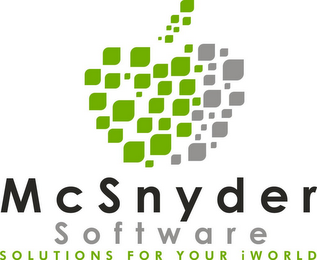 MCSNYDER SOFTWARE SOLUTIONS FOR YOUR IWORLD logo
