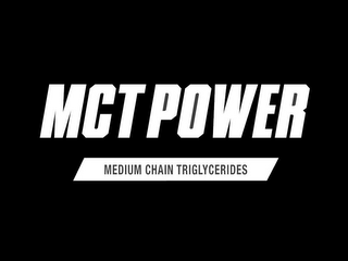 MCT POWER MEDIUM CHAIN TRIGLYCERIDES logo