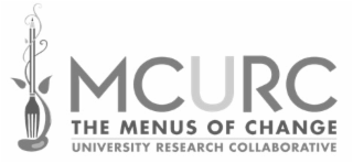 MCURC THE MENUS OF CHANGE UNIVERSITY RESEARCH COLLABORATIVE