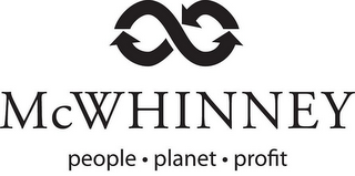 MCWHINNEY PEOPLE · PLANET · PROFIT logo