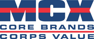 MCX CORE BRANDS CORPS VALUES logo